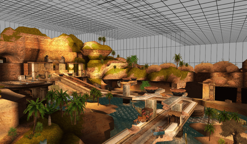 BtB 2024 Egypt Challenge of the Highpriest Bridge - Editor view