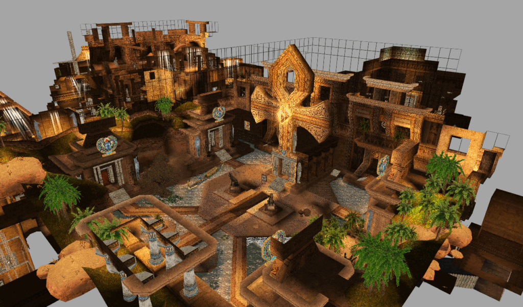 BtB 2024 Egypt Challenge of the Highpriest Temple - Editor view